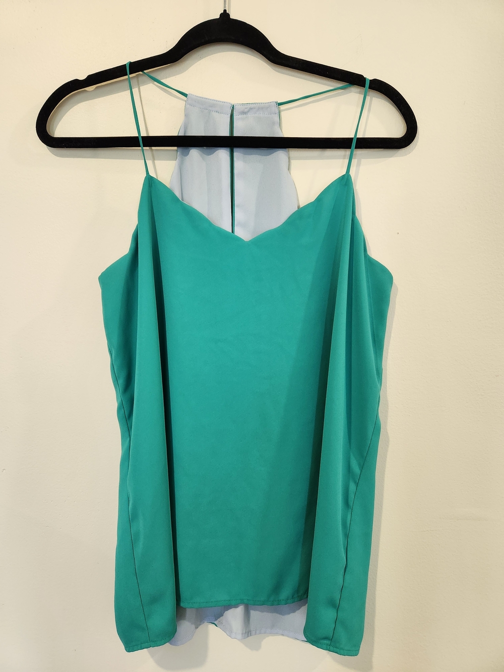 Express Reversible Women's Teal Spaghetti Strap Camisole